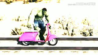 jeena marna ,,jeena shika diya marna shika diya  carton video hulk