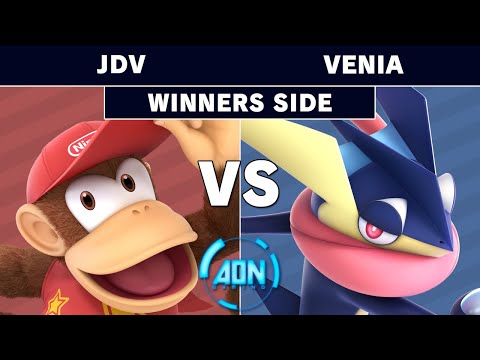 AON Ultimate 65 - JDV (Diddy Kong) vs Venia (Greninja) Winners Round 3 - Smash Ultimate
