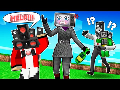 SHOCKING: TV Woman Gets Drunk! All Episodes of Baby Mikey & JJ and Bad Family in Minecraft!