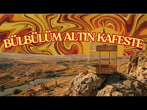 Bülbülüm Altın Kafeste | Nightingale in a Golden Cage - Anatolian Psych NeoAnadolu - AI Re-imagined)