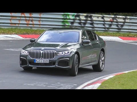 2020 BMW 750i Testing HARD on the Nurburgring