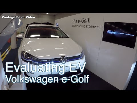 Volkswagen e-Golf Short Test Drive Ireland
