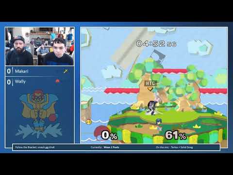 CHS6 // Pools - Makari (Marth) vs Wally (Peach)