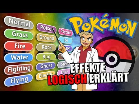 POKÉMON TYPE EFFECTS logically explained!