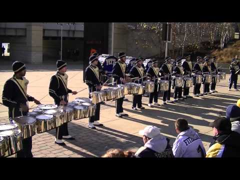 2010-11-26 Pitt Band Drumline 2