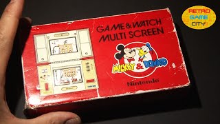 Nintendo LCD Handheld  Mickey & Donald | Game & Watch Multiscreen LCD Game