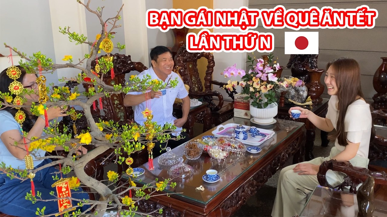 Bạn gái Nhật về nhà ăn Tết lần thứ N | Chuyến đi Du Xuân Quảng Ngãi | Cặp Đôi Việt - Nhật