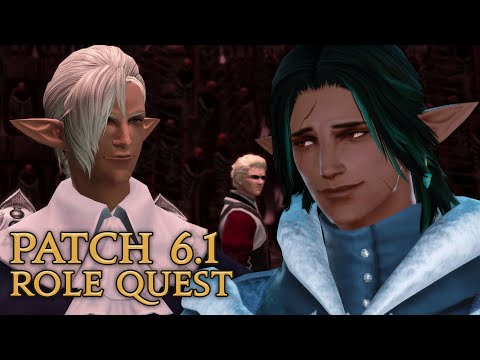 Eji Reacts to FFXIV: Endwalker 6.1 Role Quest Finale ||  Blind Playthrough