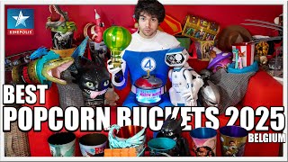 Reviewing ALL 2025 Popcorn Buckets from Belgium