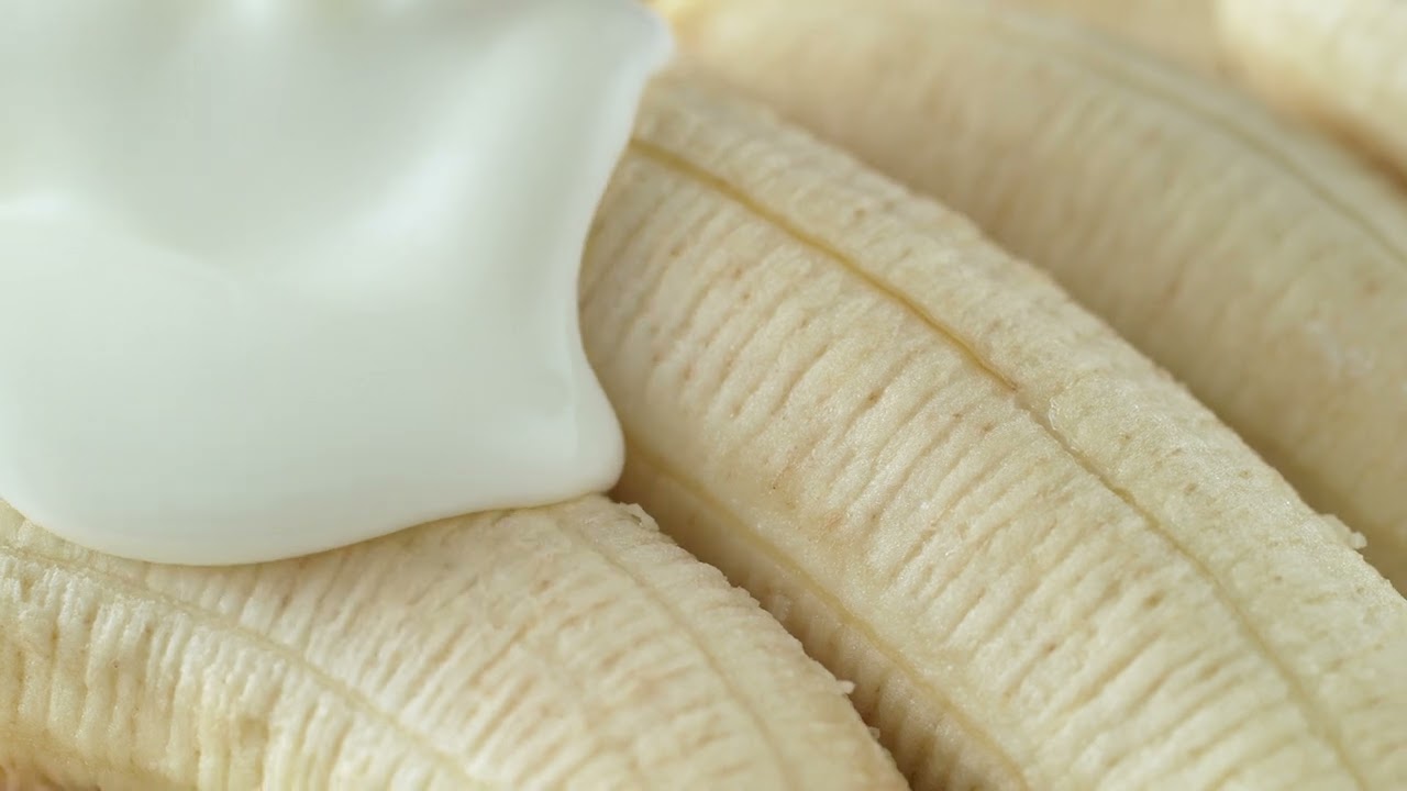 BANANA YOGURT FRUIT MILK 4K