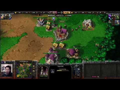 Sok (HU) vs TH000 (RND/Orc) WarCraft 3 - Ladder Games - WC3555