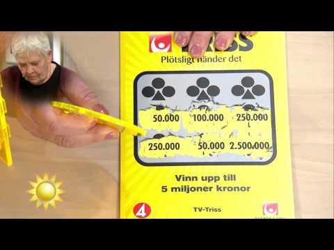 Hemlighetsfull trissvinnare: "Jag reagerade inte så mycket" - Nyhetsmorgon (TV4)