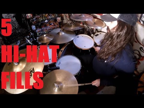 5 HI-HAT FILLS - FROM ME TO YOU!