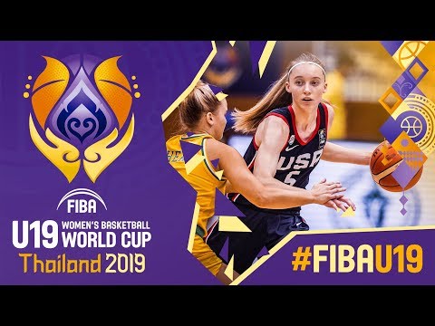 Australia v USA Highlights w/ Bueckers MVP Performance - FIBA U19 Women's Basketball World Cup 2019