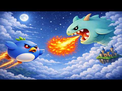 Bird vs Dragon: Sky Fight 3D