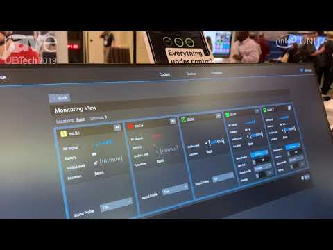 UB Tech 2019: Sennheiser Demos Control Cockpit 3.1 Managed Solution for Campus Applications