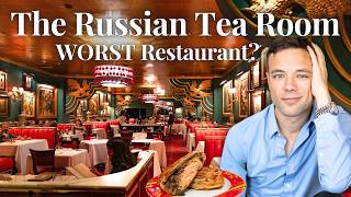 Eating at The Russian Tea Room. The WORST Restaurant in NYC?