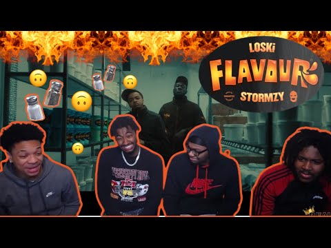 Loski - Flavour (with Stormzy) [Official Video] REACTION