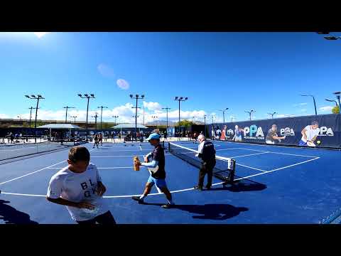 2022 PPA Championship Men's Pro Ben Johns Collin Johns Zane Navratil Dylan Frazier 4K