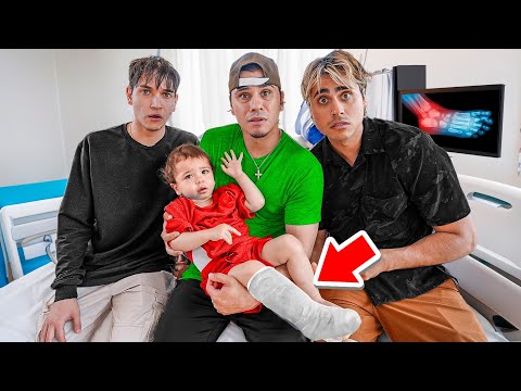 Our Baby BROKE His Foot…