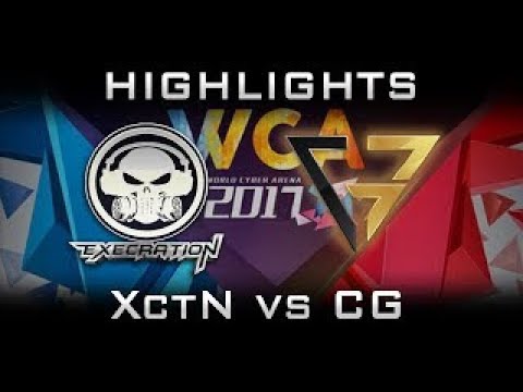 Execration vs CG Clutch WCA 2017 SEA Highlights Dota 2