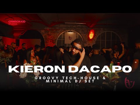 Kieron Dacapo DJ Set | Groovy Tech House & Minimal Mix | Crimson Kid Studios