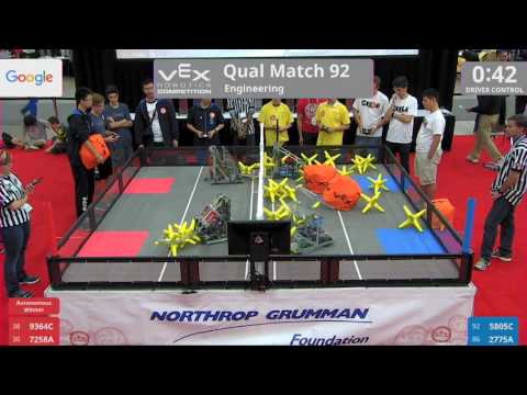 2017 VRC Engr Q92 - 9364C 7258A vs 5805C 2775A - 39 to 14