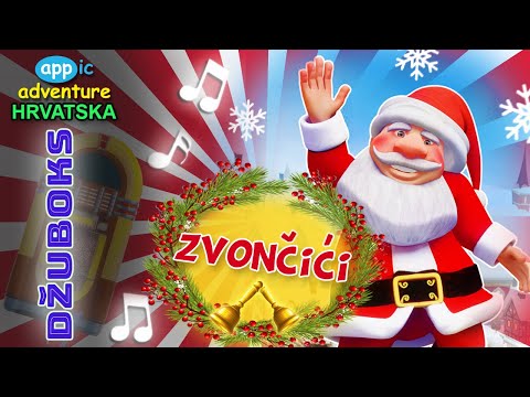 Dječje pjesmice - Zvončići (Jingle Bells) // (🎵NAJLJEPŠE PJESMICE ZA DJECU) | Božićne pjesme 🎄⛄