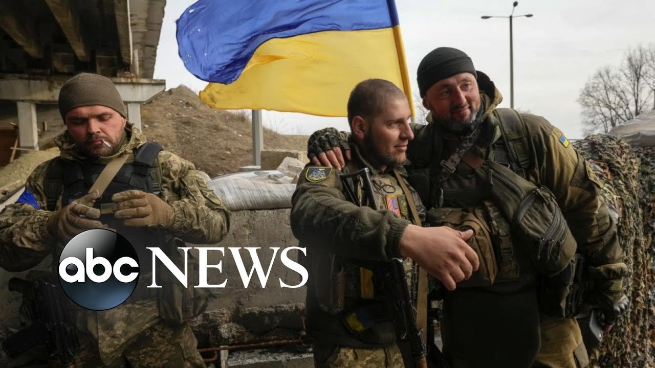 Ukrainian forces mount huge counteroffensive against Russia