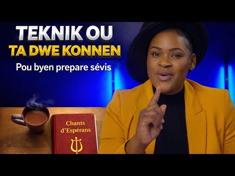 Kijan Pou Prepare Sèvis Adorasyon Ki Touche Syèl la | Teknik pou Marye Chante yo ak Lespri BonD