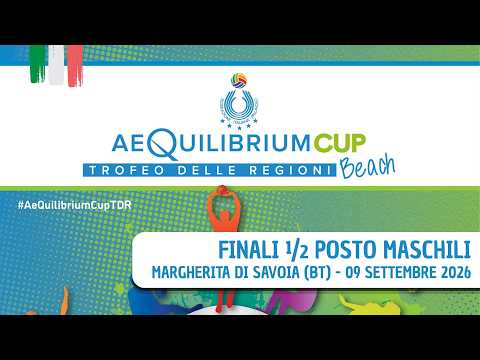 TDR BEACH VOLLEY - MARGHERITA DI SAVOIA: Finali 1/2 posto maschile