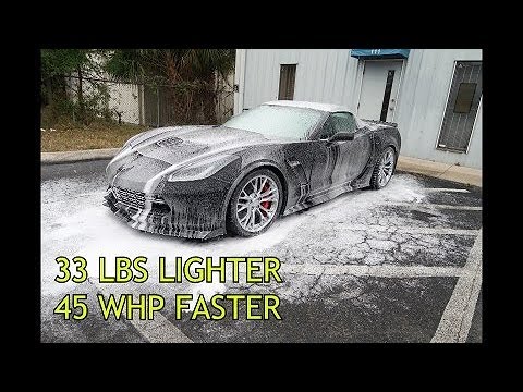 C7 Z06 more power and less weight