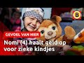 Nomi (4) heeft kanker en haalt geld op voor andere zieke kindjes | Omroep Brabant