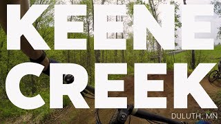 POV of Keene Creek trail