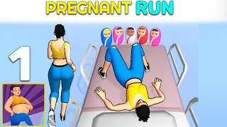 Max Level • Pregnant Run 👸🍼👶 All Levels Gameplay Trailer Android,ios New Game PRALGTA | | Max Level