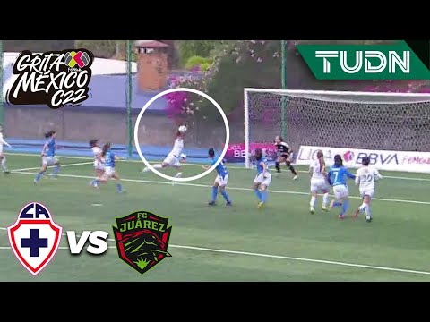 IT WAS A TIE! Romero misses ALONE | Cruz Azul 1-0 FC Juárez | Grita México Femenil C22 -J4 | TUDN