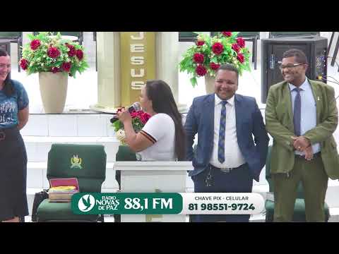 Culto de Consagração - Cenáculo Novas de paz da Cruz Cabugá