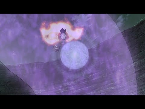 Shikamaru and his comrades used the Nine-Tails Rasengan chara to attack Obito, the story of Obito