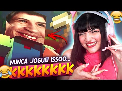 CONHECENDO GAMES EDUUU!!😂JOGANDO MINECRAFT - ESPECIAL 6 MILHÕES
