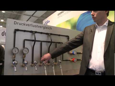 Georg Fischer JRG AG - Druckverlustvergleich