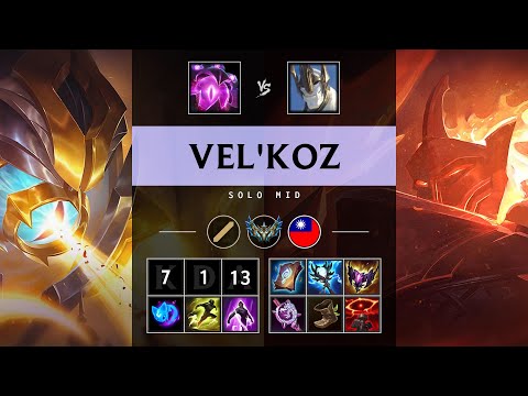 Vel'Koz Mid vs Galio - TW Challenger Patch 25.11