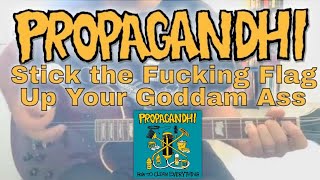 Propagandhi - Stick the Fucking Flag up Your Goddam Ass [How To Clean Everything #7] (Guitar Cover)