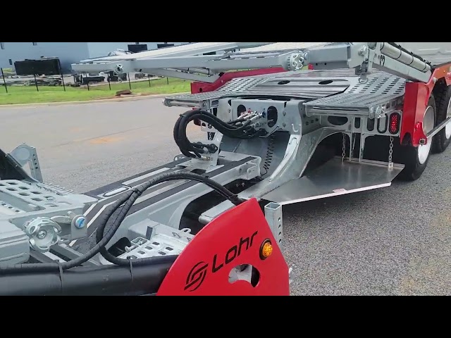 Preview image of 2025 49X car hauler with Lohr G20TL for sale : Walk around part 2 youtube video