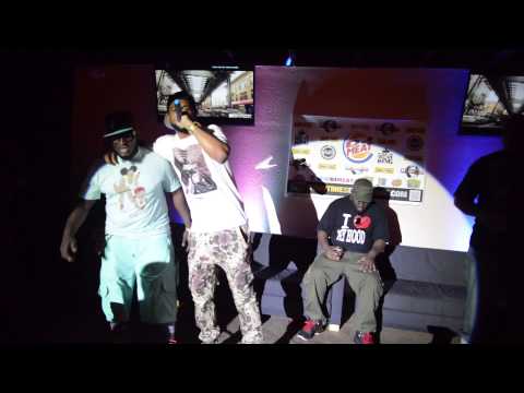 Klass Money performs before Billy Blue and GunPlay of MMG