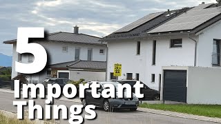 5 Things I wish I knew Earlier About German Real Estate