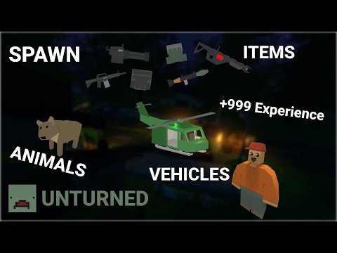 Unturned How To Spawn Vehicles