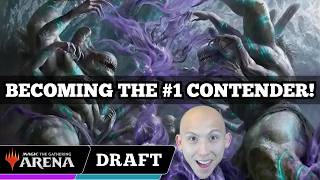 BECOMING THE #1 CONTENDER! | Secrets Of Strixhaven Contender Draft | MTG Arena