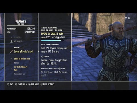 ESO My Imperial Dragonknight Build Oct2022