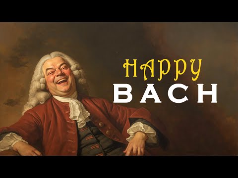 GLÜCKLICH mit BACH | Das Beste von Bach, das Sie den ganzen Tag zum Lachen bringt 🎻🎶