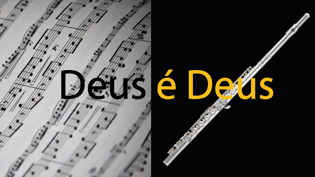 Baixar PDF da Partitura para Flauta Transversal - Deus é